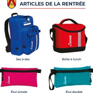 Articles scolaires (Collection LAVOIE)